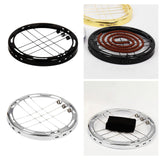 Maxbell Mini Carbon Holder Burner Multipurpose Holder Round for Home Bedroom Black