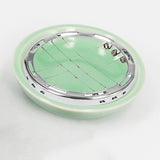 Maxbell Mini Carbon Holder Burner Multipurpose Holder Round for Home Bedroom Argent
