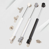 Maxbell Gas Spring Lift Support Struts Universal for Toy Box Wardrobe Cabinet Door wood Argent 80N