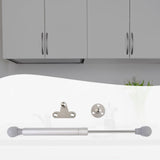Maxbell Gas Spring Lift Support Struts Universal for Toy Box Wardrobe Cabinet Door Aluminum Argent 80N