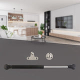 Maxbell Gas Spring Lift Support Struts Universal for Toy Box Wardrobe Cabinet Door Black Aluminum 100N