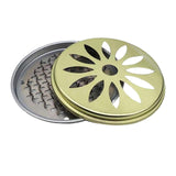 Maxbell Classical Coil Holder Fireproof Burner Holder with Lid for Home Patio Hiking