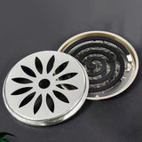 Maxbell Classical Coil Holder Fireproof Burner Holder with Lid for Home Patio Hiking