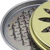 Maxbell Classical Coil Holder Fireproof Burner Holder with Lid for Home Patio Hiking