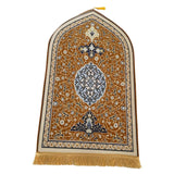 Maxbell Flannel Prayer Rug Floor Carpet for Living Room Travel for Men and Women
