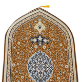 Maxbell Flannel Prayer Rug Floor Carpet for Living Room Travel for Men and Women