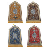 Maxbell Flannel Prayer Rug Floor Carpet for Living Room Travel for Men and Women