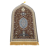 Maxbell Flannel Prayer Rug Floor Carpet for Living Room Travel for Men and Women