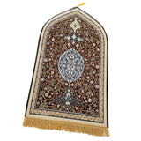 Maxbell Flannel Prayer Rug Floor Carpet for Living Room Travel for Men and Women