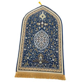 Maxbell Flannel Prayer Rug Floor Carpet for Living Room Travel for Men and Women