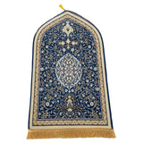 Maxbell Flannel Prayer Rug Floor Carpet for Living Room Travel for Men and Women