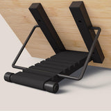 Maxbell Bamboo Book Reading Stand Holder with Different Adjustable Angles Compact Size L