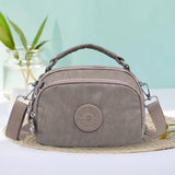 Maxbell Fashion Women Crossbody Bag Mobile Phone Bag Portable Handbag for Travel Dark Khaki