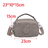 Maxbell Fashion Women Crossbody Bag Mobile Phone Bag Portable Handbag for Travel Dark Khaki