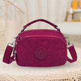 Maxbell Fashion Women Crossbody Bag Mobile Phone Bag Portable Handbag for Travel Cyanosis