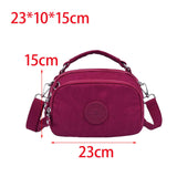 Maxbell Fashion Women Crossbody Bag Mobile Phone Bag Portable Handbag for Travel Cyanosis