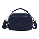 Maxbell Fashion Women Crossbody Bag Mobile Phone Bag Portable Handbag for Travel Dark Blue