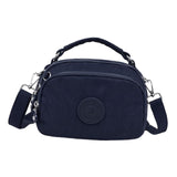 Maxbell Fashion Women Crossbody Bag Mobile Phone Bag Portable Handbag for Travel Dark Blue