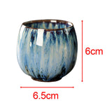 Maxbell Handmade Japanese Cup Drinkware Cup for Adults Men Women Green Tea C