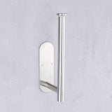 Maxbell Modern Toilet Roll Holder Paper Towel Holder Rustproof for Kitchen Bathroom Argent