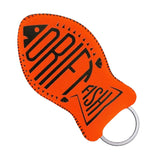 Maxbell Floating Keychain Portable Buoyant Keyring for Drifting Outdoor Water Sports Orange