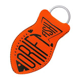 Maxbell Floating Keychain Portable Buoyant Keyring for Drifting Outdoor Water Sports Orange