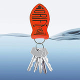 Maxbell Floating Keychain Portable Buoyant Keyring for Drifting Outdoor Water Sports Orange