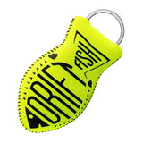 Maxbell Floating Keychain Portable Buoyant Keyring for Drifting Outdoor Water Sports Green