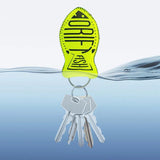 Maxbell Floating Keychain Portable Buoyant Keyring for Drifting Outdoor Water Sports Green