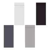 Maxbell French Door Curtains Blackout Door Curtains Tool Free for Laundry Room dark gray