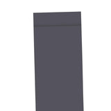 Maxbell French Door Curtains Blackout Door Curtains Tool Free for Laundry Room dark gray