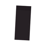 Maxbell French Door Curtains Blackout Door Curtains Tool Free for Laundry Room black
