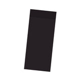Maxbell French Door Curtains Blackout Door Curtains Tool Free for Laundry Room black