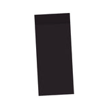 Maxbell French Door Curtains Blackout Door Curtains Tool Free for Laundry Room black