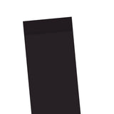 Maxbell French Door Curtains Blackout Door Curtains Tool Free for Laundry Room black