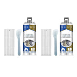 Maxbell Metal to Metal Glue Liquid Metal Welding Filler for Repairing Steel Metal 50ML