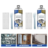 Maxbell Metal to Metal Glue Liquid Metal Welding Filler for Repairing Steel Metal 50ML
