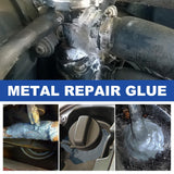 Maxbell Metal to Metal Glue Liquid Metal Welding Filler for Repairing Steel Metal 50ML