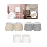 Maxbell Table Lamp Shade Pendant Light Lampshade for Living Room Home Decoration Beige