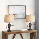 Maxbell Table Lamp Shade Pendant Light Lampshade for Living Room Home Decoration Beige