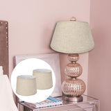 Maxbell Table Lamp Shade Pendant Light Lampshade for Living Room Home Decoration Beige
