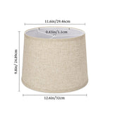 Maxbell Table Lamp Shade Pendant Light Lampshade for Living Room Home Decoration Beige