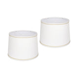Maxbell Table Lamp Shade Pendant Light Lampshade for Living Room Home Decoration White
