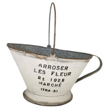 Maxbell Hanging Flower Pot Plants Holders Metal Garden Planter Rustic for Decoration