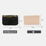 Maxbell Organizer Bag Liner Rectangular Mutifunctional Felt Luggage Durable Material S