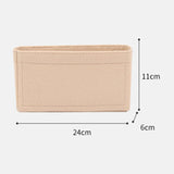 Maxbell Organizer Bag Liner Rectangular Mutifunctional Felt Luggage Durable Material S