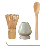 Maxbell Japanese Matcha Tea Set Exquisite Workmanship for Office Friends Gifts Light green
