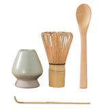 Maxbell Japanese Matcha Tea Set Exquisite Workmanship for Office Friends Gifts Light green