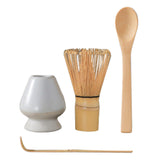 Maxbell Japanese Matcha Tea Set Exquisite Workmanship for Office Friends Gifts White