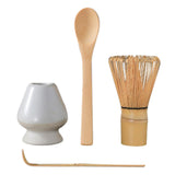 Maxbell Japanese Matcha Tea Set Exquisite Workmanship for Office Friends Gifts White